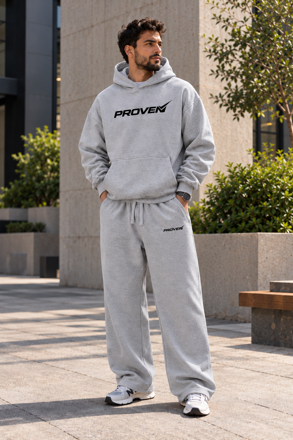 PROVEN Essential Tracksuit Grey