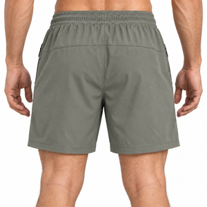 Dark olive Proven Sportswear motion training shorts with breathable fabric and athletic fit for active workouts.